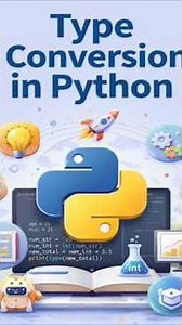 Type Conversion in Python#learnpython #pythonforbeginners #programming #coding #python