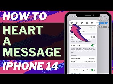 How to Heart a Message on iPhone 14