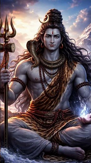 Mahadev 4K HD Wallpaper | Divine Lord Shiva Powerful & Peaceful Avatar 🔥🕉️