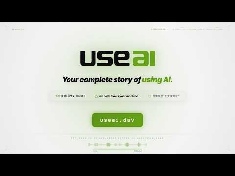 UseAI — Track Your AI Coding Sessions (Light)