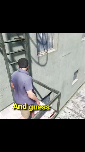Why You Should NEVER Climb This Ladder in GTA 5 🚫 #gta5 #gtav #glitch