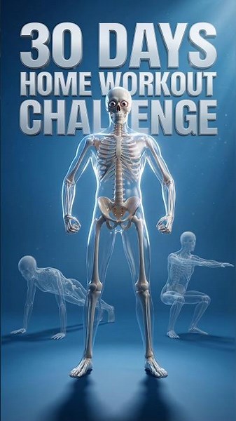 30 Days Home Workout Challenge #shorts #workout