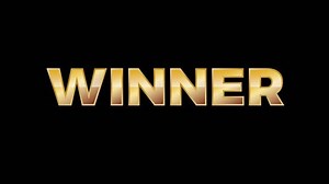 Word Winner Animated Banner Golden Text Stock Footage Video (100% Royalty-free) 1109796559 | Shutterstock