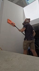 Level 5 ✨️ Sanding level 5 drywall is easy with the huge Morphmaster pole sander. | Morph Sanding Solutions