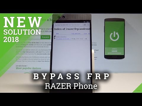 How to Bypass Google Verification in RAZER Phone - Unlock FRP |HardReset.Info