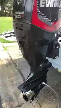 Evinrude Etec 150 Flush