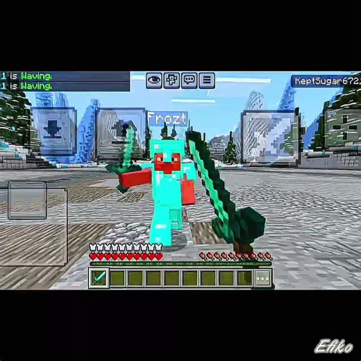 minecraft op cluch 🤯