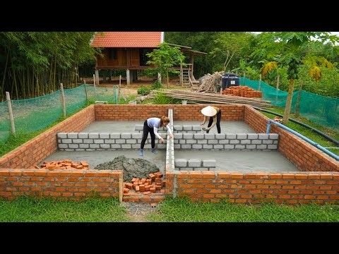 TIMELAPSE : Building A Unique Turtle Pond For The Farm At an Unbelievably Low Cost