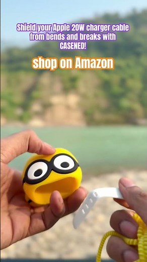 Protect Your Apple 20W Charger with CASENED Cover & Cable Protector! #iPhoneAccessories