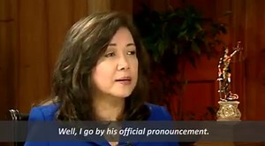 31K views · 250 reactions | The camp of Chief Justice Ma. Lourdes Sereno says the impeachment case filed against her might be the result of vengeance. Find out more in this video. | ANC 24/7 | Facebook