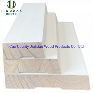 [Hot Item] White Primed MDF and Pine Wood Crown Moulding