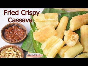 Deep Fried Cassava Recipe | How to make Fried Cassava | Indonesian Fried Cassava | Fried Tapioca