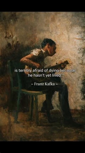 "Kafka's Words Hit Differently At 3AM" #philosophy #philoeon #quotes #mindset