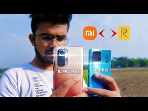 Redmi Note 10 Pro Max vs. Realme 8 Pro CAMERA COMPARISON