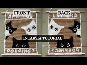 INTARSIA TAPESTRY CROCHET TUTORIAL | Made By Mints