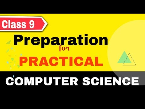 Preparation for Practical Examination - Class 9 Half Yearly Exam 2023