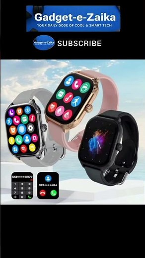 LAXASFIT H9 & H6 Smartwatch 2025: Call Answering + Heart Rate & SpO2! 🔥 (Full Review