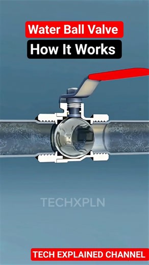 How does a Water Ball Valve work?