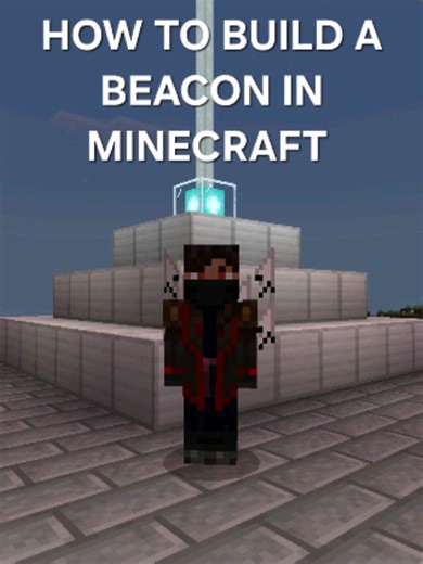 How to build a Minecraft beacon