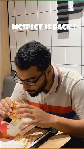McSpicy is the BEST McDonald’s Burger 🔥🍔