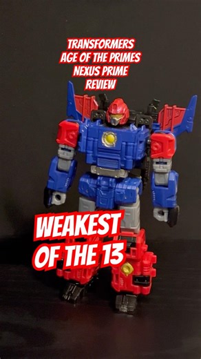 The WEAKEST of the 13 #transformers #hasbro #ageoftheprimes #collection #shorts #fyp #combiners