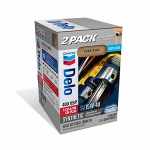 DELO XSP Full Synthetic Diesel Motor Oil SAE 15W-40 3 Gallon Smart Change Case
