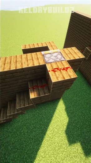 Minecraft Secret Hidden Staircase #minecraft
