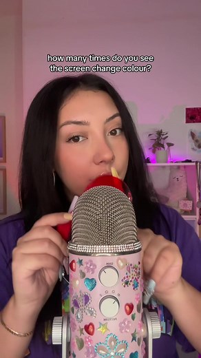 Counting Screen Color Changes in an ASMR Video