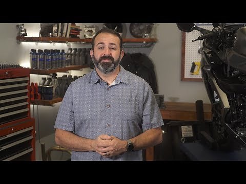 Motorcycle Single Sided Swingarm Chain Adjustment | MC Garage