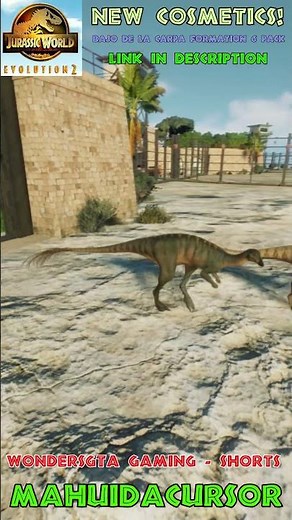 Mahuidacursor - New Species Mod! - Jurassic World Evolution 2 Mods - #shorts