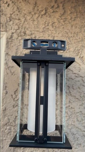 Costco Lutec Outdoor Lantern 💡 #fyp #install #parati #foryou #shorts #diy #diyprojects #easy #like