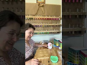 Making Heishi bracelets