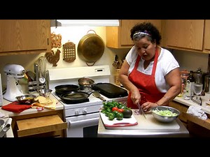 Mary's Making Red Snapper Fish Tacos with Chard Corn, Cabbage with Lime Dressing, & Avocados! Part 1