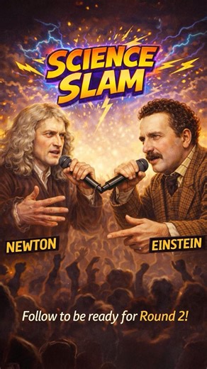 Newton vs Einstein Rap Battle | Who Wins Round 1? #einstein #spacetime
