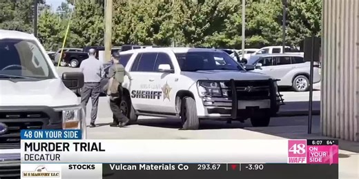 Decatur murder trial goes into second day of testimony and hours of video evidence