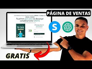 Crea una PÁGINA de VENTAS GRATIS con ChatGPT Y Systeme io