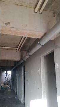 Inline Exhaust Fan pipe line work #crazytechnical #plumbingwork