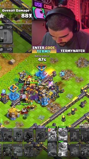 THE RISKIEST OVERGROWTH SPELL I'VE DONE IN A WHILE... (Clash Of Clans)