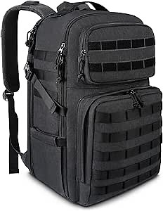 Amazon.com: MATEIN 17 Inch Laptop Backpack, Large Military Tactical Backpack for Men TSA Approved, Water Resistant Work Day Pack Computer Bag, Travel Laptop Carry on for Camping Hiking : Electronics