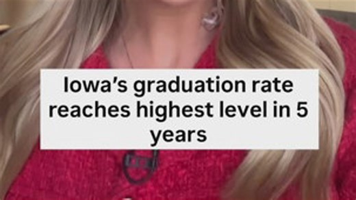 Iowa sees improvements to high school graduation rates
