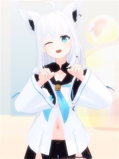 白上フブキのMONTAGEM MIAU【hololive MMD】