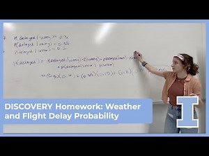 DISCOVERY Homework 3.06: Weather and Flight Delay Probability