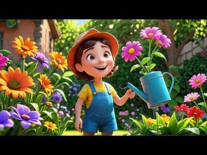 🌼 Spring Garden Song & Poem 🌞 | Sunshine Rhymes for Kids | DoDo Dang