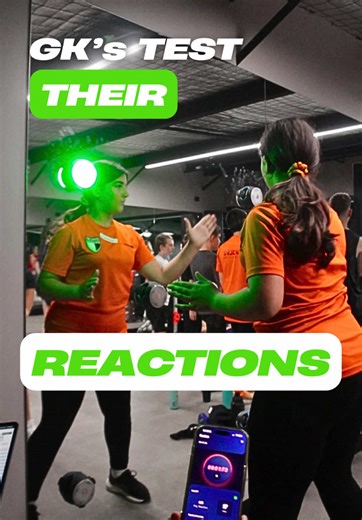 Our goalkeepers were put through their paces during testing week thanks to @asset.hp, who tested their reaction speed and sharpness using the @blazepod 🚥 This drill challenged them to stay focused, explosive, and dialed in under pressure — and they absolutely delivered. #evolvegk #evolvegoalkeeping #goalkeeping #reactions #goalkeepertraining