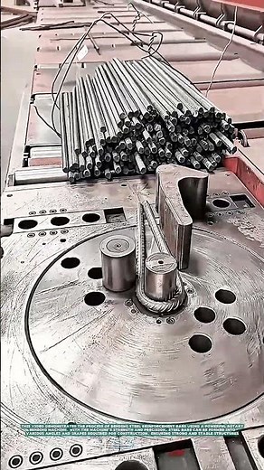 The Job of Bending Steel Bars with a Powerful Rotary Bending Machine