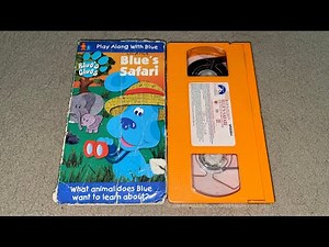 Opening To Blue’s Clues: Blue’s Safari 2000 VHS
