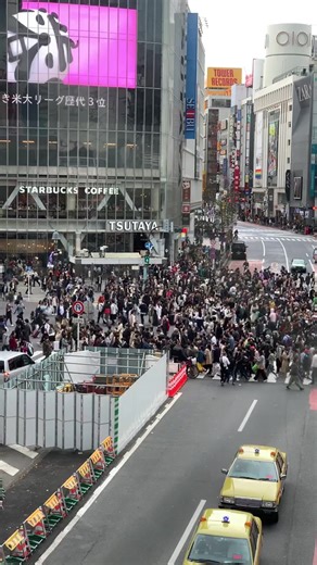 Exploring Urban Japan: Bustling City Crosswalks