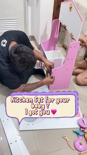 Kitchen set perfect kay junakis mo to mare 🩷