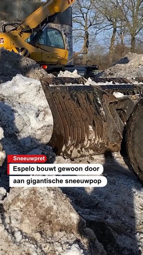 De Stentor on Instagram: "| MEGA ⛄️Met vijftig man sterk, stamppot op en op vijf meter hoogte, gaat het dorp vol overtuiging voor één doel: het sneeuwpoprecord terughalen💪 #destentor #espelo #sneeuwpop #linkinbio"