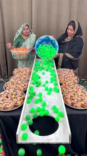 Ping pong ball rolling challenge #shorts